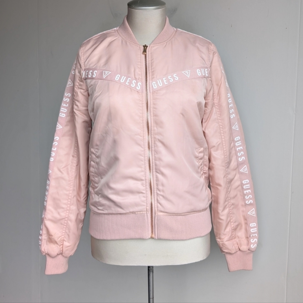 Guess Pink Bomber Jacket
